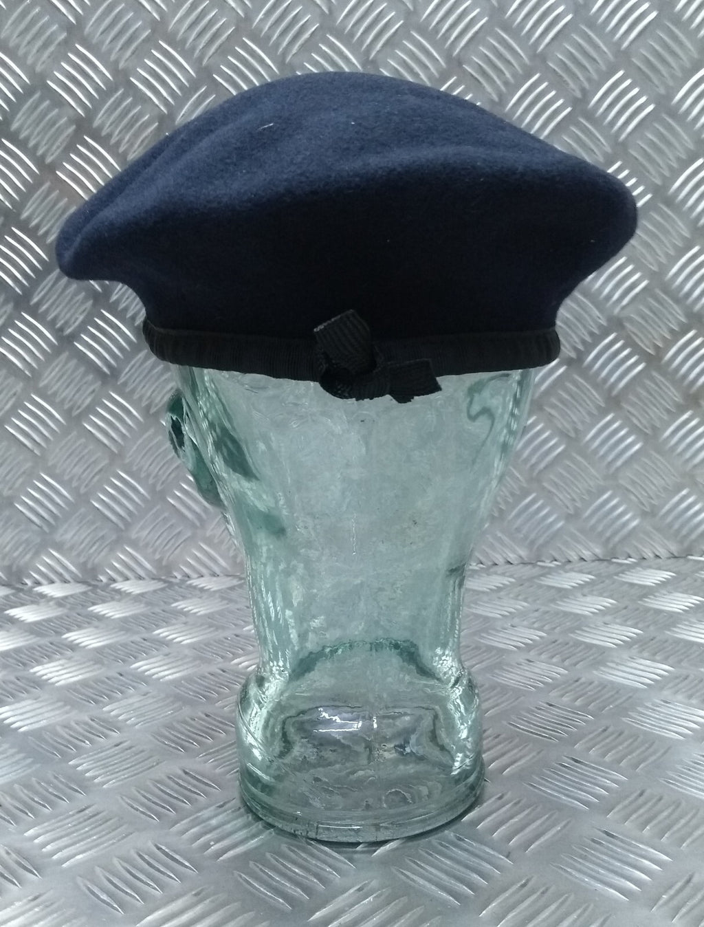 Abu Dhabi Beret Dark Blue Hobson of England Lined Wool Uniform New Old Stock