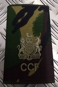 CCF W01 Slide Shoulder or Front Tab Slider / Epaulette DPM Camo