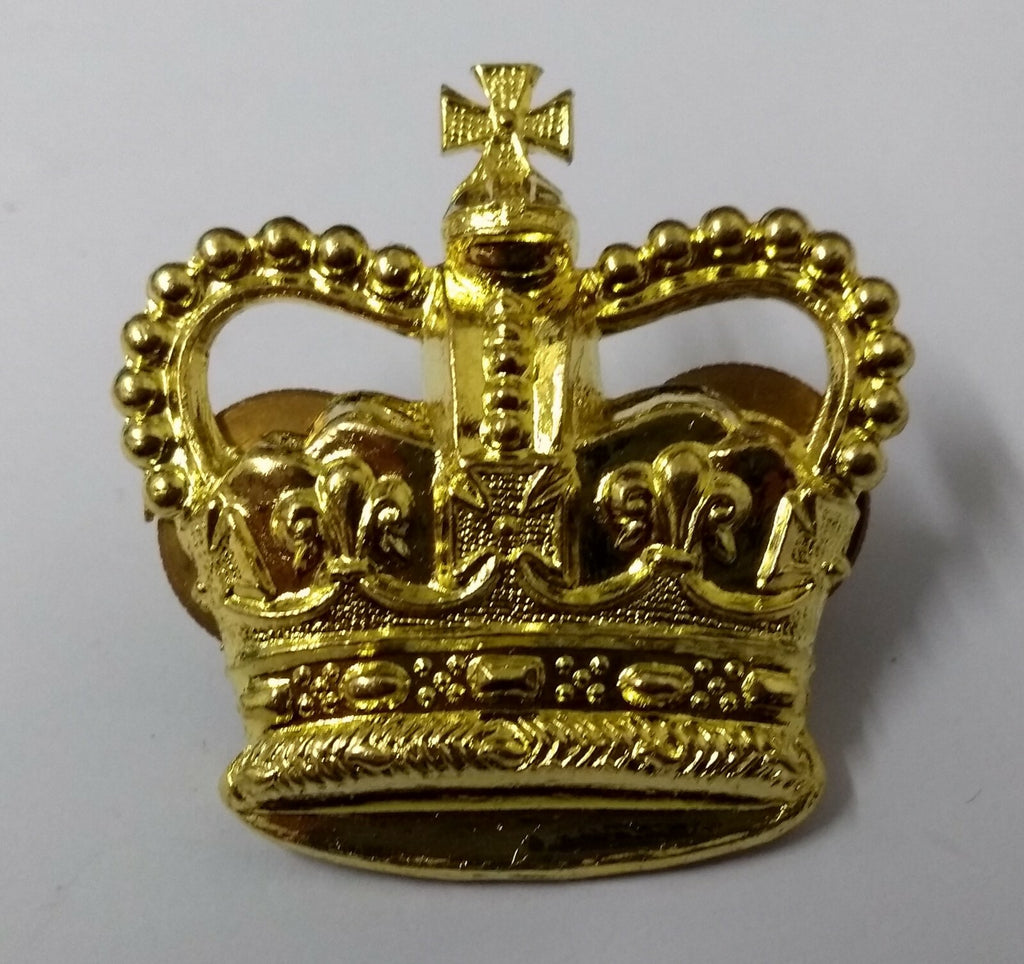 Genuine Vintage British St Edward Rank Crown With Screw Fittings