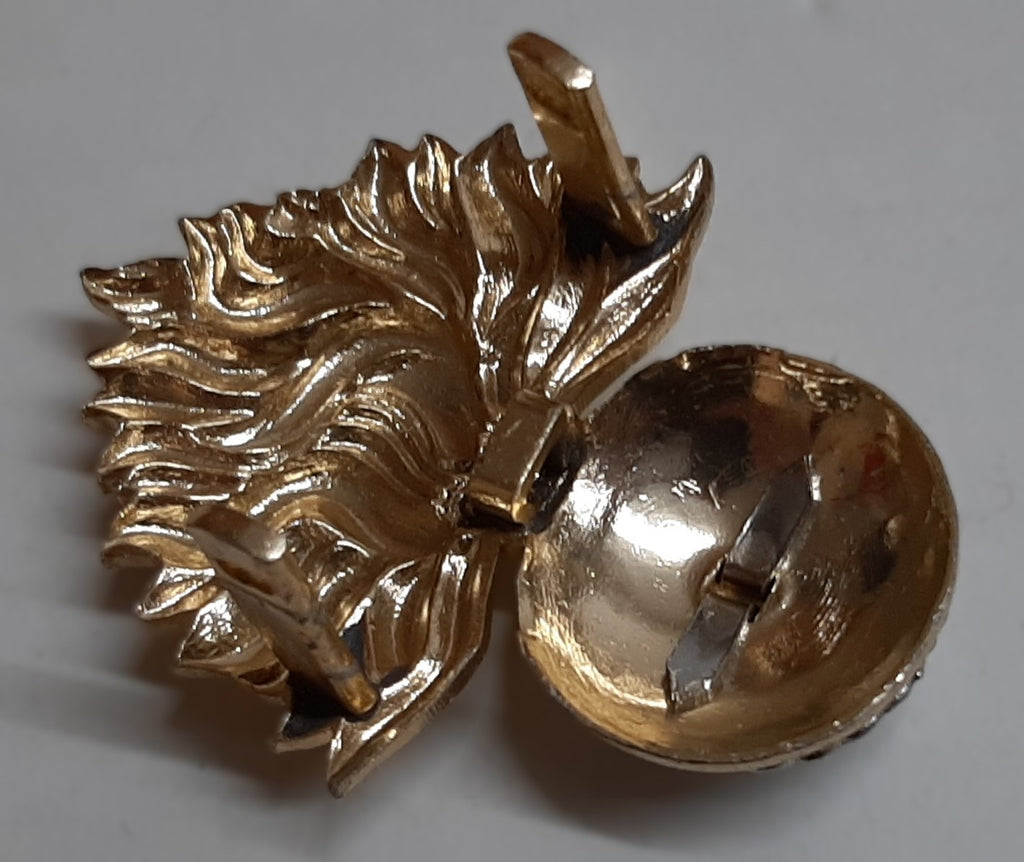 RRF Cap Badge British Army Royal Regiment of Fusiliers Dress Hat Insignia