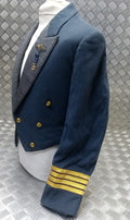 RAF Royal Air Force Vintage Mess Jacket Airforce Blue Grey OFC With Braided Cuffs