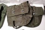 Vintage Army Issue Heavy-duty Vinyl Backpacks Belts Yokes & Pouches Heavy Wear
