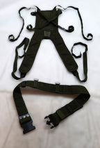 DPM Yoke & OD Green Waist Belt British Army Assault webbing Infrared Reflective