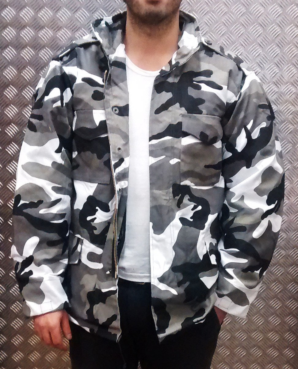 US Military Style M65 Lined Combat Jacket NEW