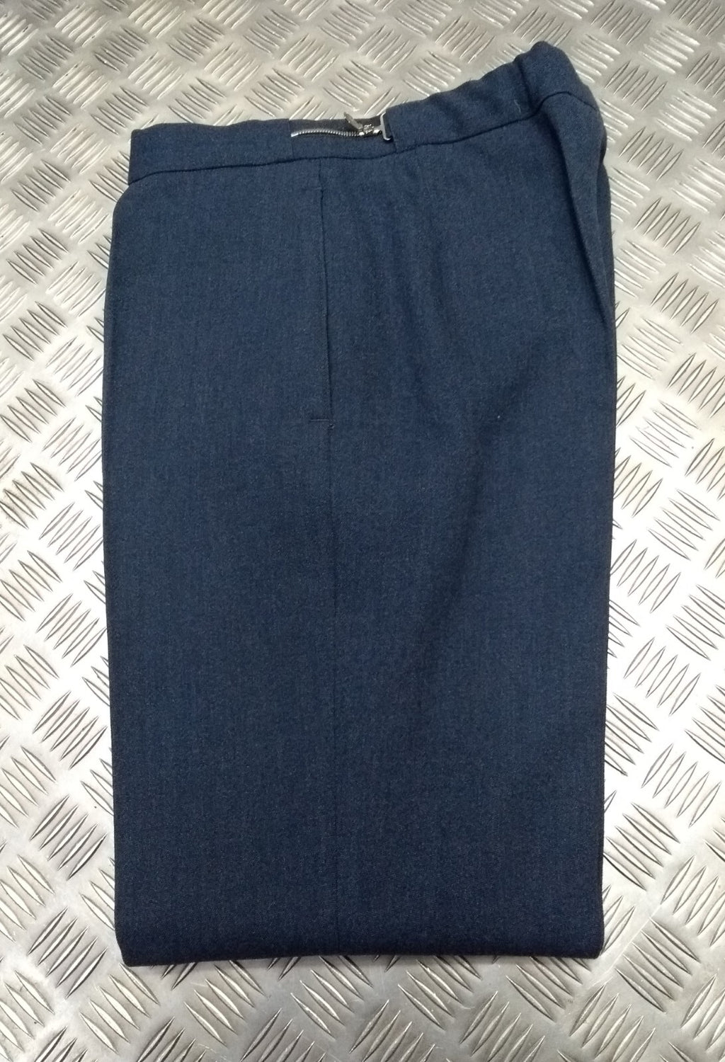 Vintage Trousers RAF Royal Air Force Dress Old Pattern Air Force Blue Grey Colour Waist 33"