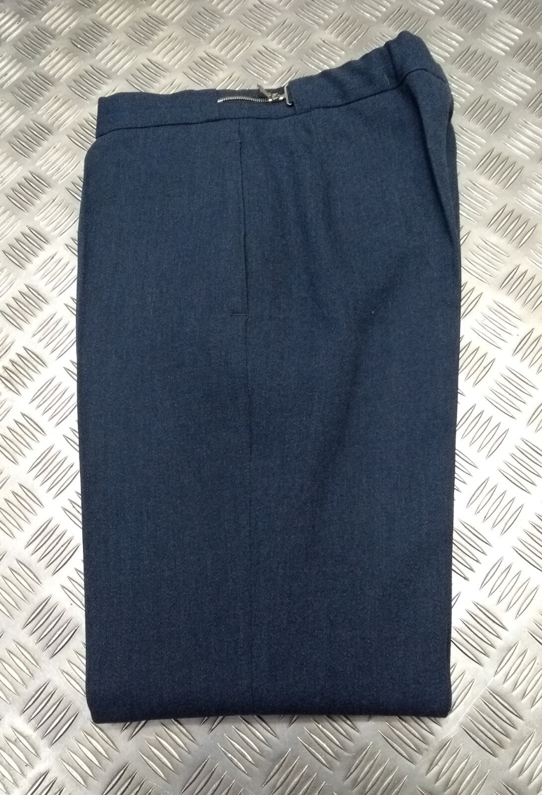 Vintage Trousers RAF Royal Air Force Dress Old Pattern Air Force Blue Grey Colour Waist 33"