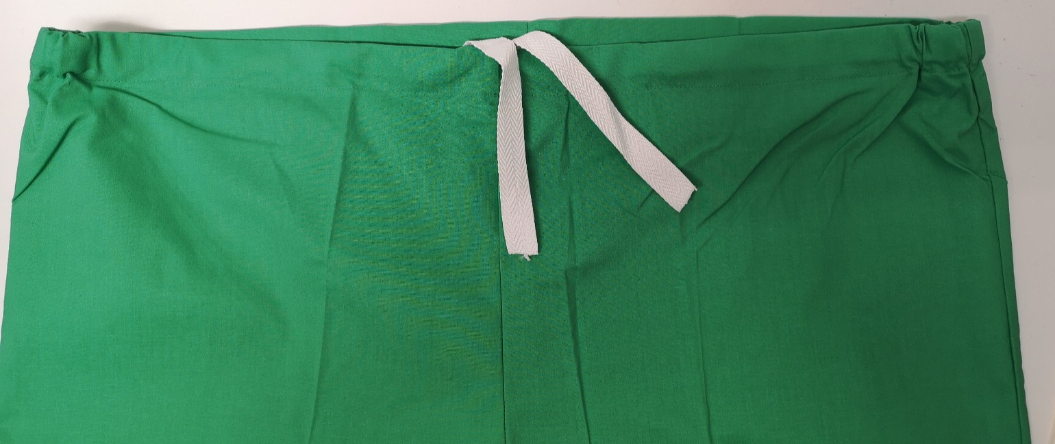 Green Trousers Unisex Nurses Dental Medical Pack of 3 Waist Size 30"-32"
