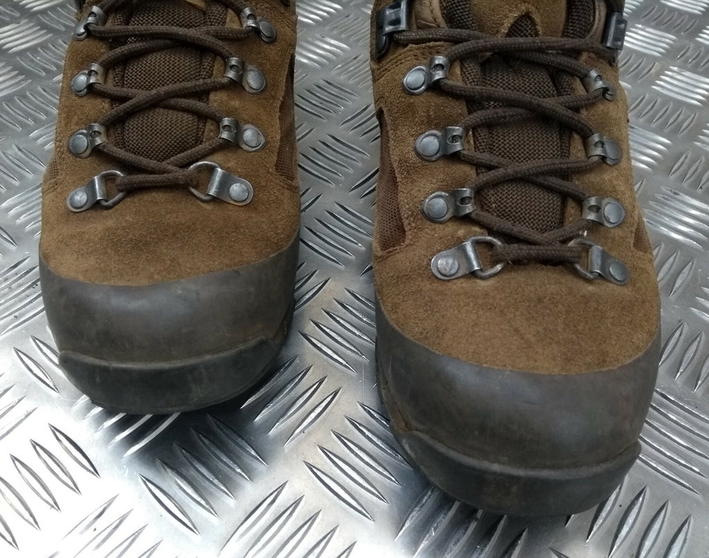 Army Style ITURRI Hi Liability Combat Boots Brown Suede Assorted Sizes