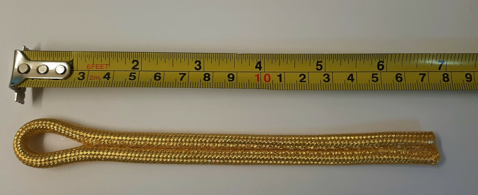 British Made Army Officers Issue Ceremonial 1 Ply Gold Shoulder Cords NEW