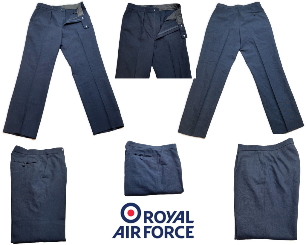 No1 Trousers RAF Royal Air Force Blue/Grey Number 1 Old Pattern Assorted Sizes