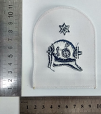 Diver Able Rate Qualification Patch British Royal Navy Embroidered Blue on White