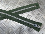 Genuine British YKK 177cm Closed End Green Zip Zipper Heavy Duty