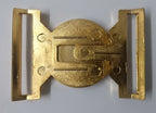 Genuine Gambia Services Insignia Belt Buckle Metal Locket MFV47A