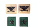 US Navy Naval Coastguard Collar Patches Assortedt Insignia USN - NEW