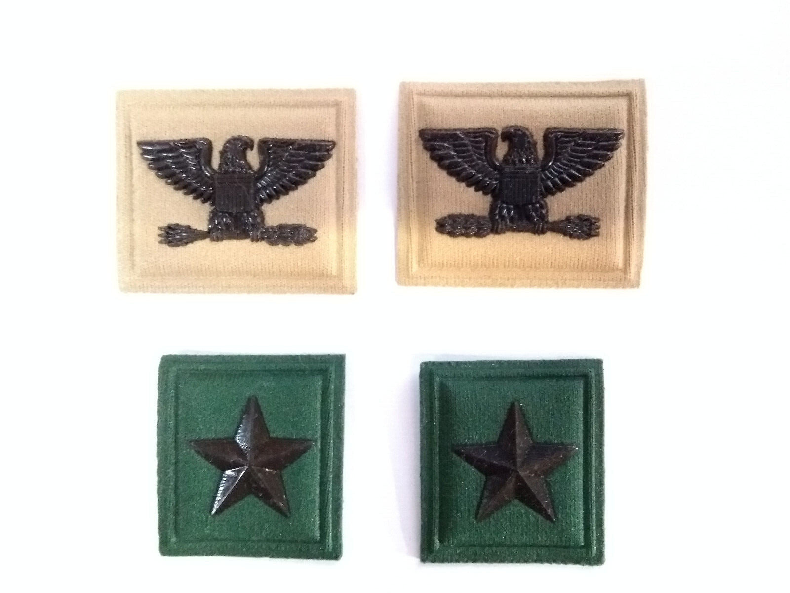 US Navy Naval Coastguard Collar Patches Assortedt Insignia USN - NEW