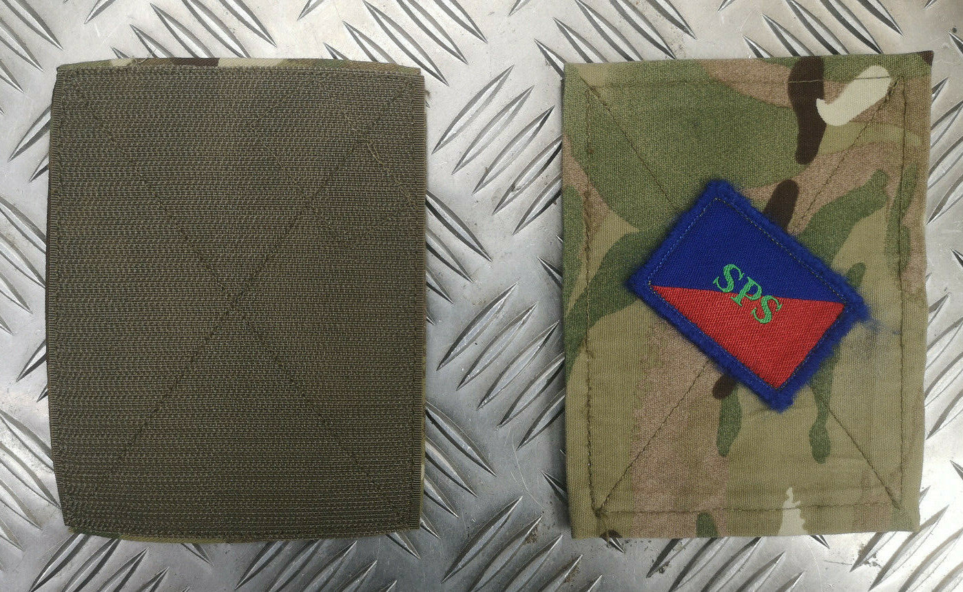 MTP Blanking Patches with SPS, Staff & Personnel Patch Genuine British