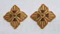 Shoulder Stars AAC Service Dress Hand Embroidered H/E Bath Star / Pips 1 Pair