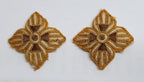 Shoulder Stars AAC Service Dress Hand Embroidered H/E Bath Star / Pips 1 Pair