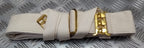 Belt Ceremonial Canvas Off White British Air Size X-LARGE
