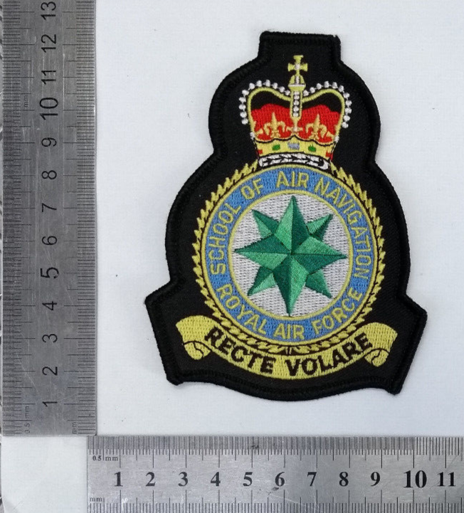 Royal Air Force RAF School of Air Navigation "RECTE VOLARE" Patch