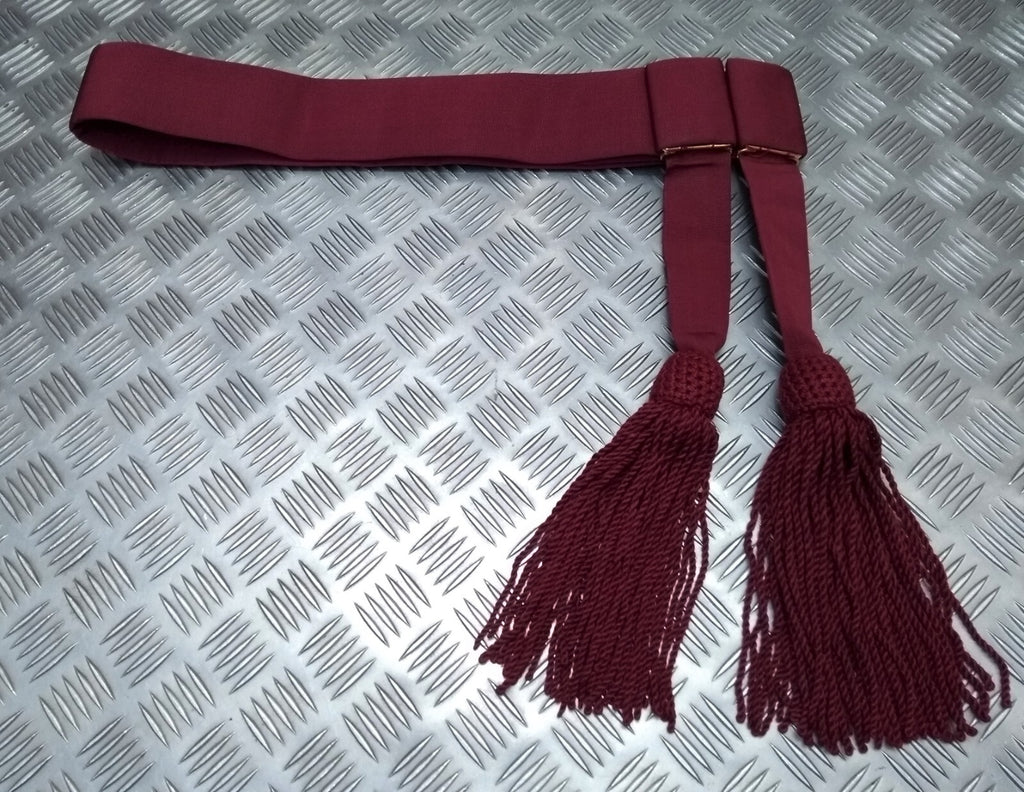Waist Sash Maroon Burgundy No1 Dress Size up to 36" - NEW