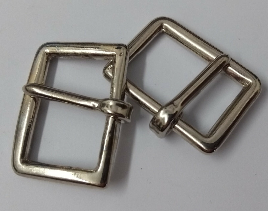 Genuine British Issue 1" Chrome Plated Single Prong Buckles X2 STD57