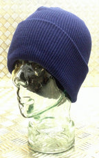 BLUE Tight Knit Beanie Hat / Watch Cap - One size - BRAND NEW