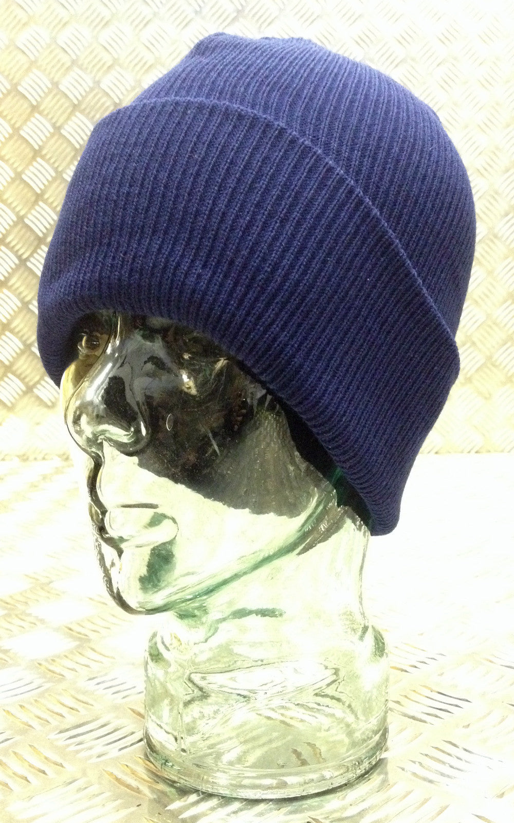 BLUE Tight Knit Beanie Hat / Watch Cap - One size - BRAND NEW