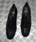 Hobson Dress Shoe Lightweight Uniform Issue Formal Black Leather Moulded Sole