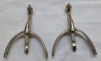 Swan Neck Spurs Short British Army / Officers & Soldiers Parade Boots