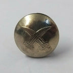 Genuine British Made Bahrain Obsolete Insignia Nickel Prong Buttons X4 ASBT235