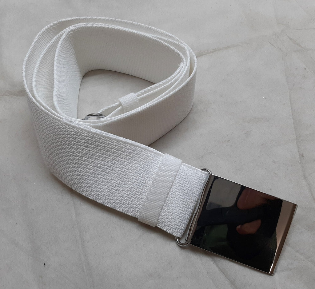 Courlene Belt British Chrome Plate Buckle No Big Size Max 54"