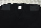 Black V-Neck Jumper Pullover Genuine British Security Detail XX-Large - New