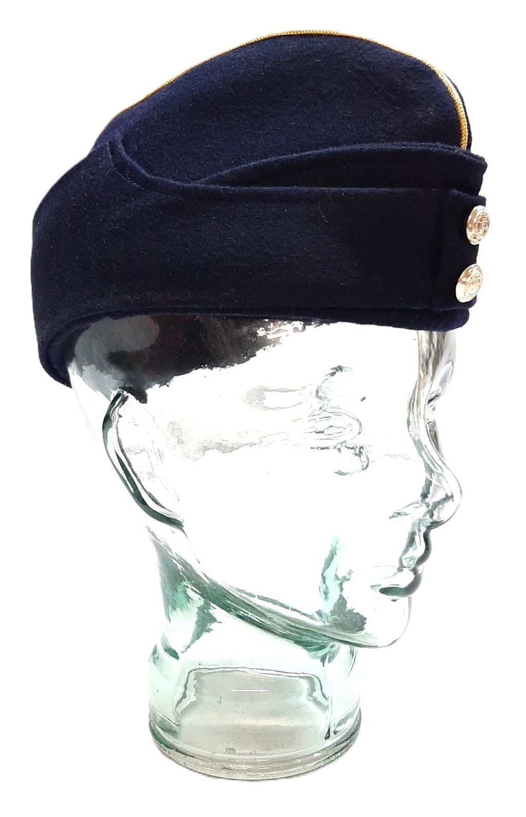 Royal Engineers British Side Cap Forage Hat By Herbert Johnson of London 56cm