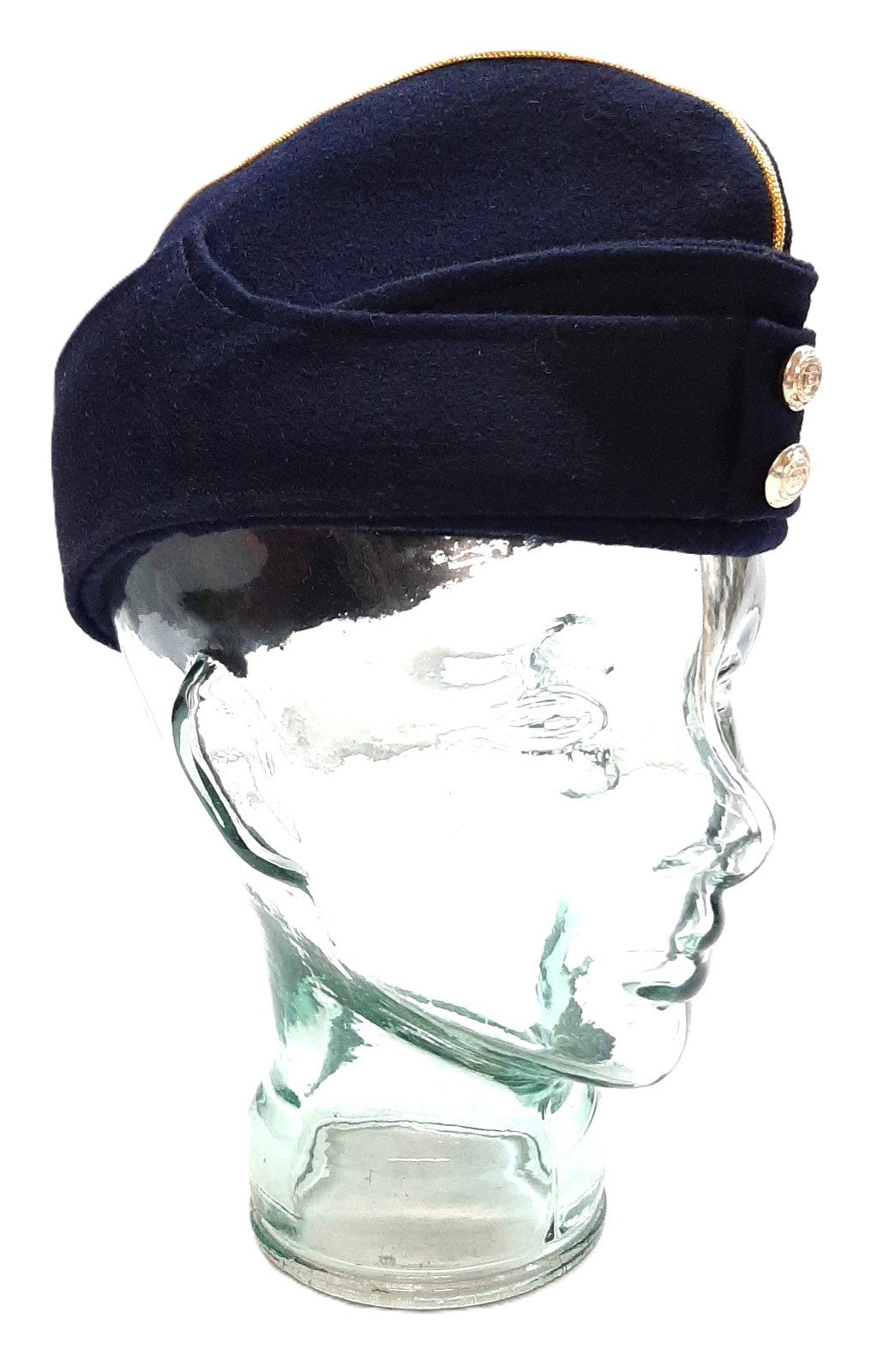 Royal Engineers British Side Cap Forage Hat By Herbert Johnson of London 56cm