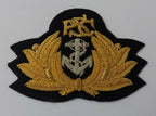 Braided Officers Naval Style Wire Hat Badge - NEW
