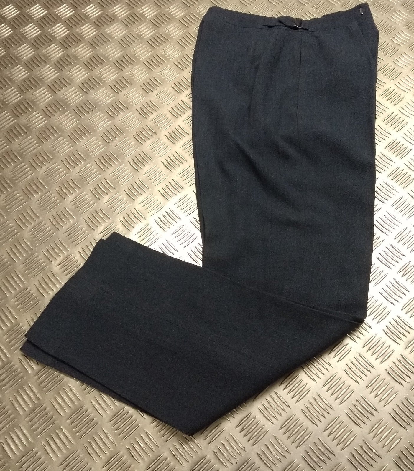 Vintage RAF Royal Air Force Trousers Blue Grey Colour Re-enactment Retro Clothing W31" L31"