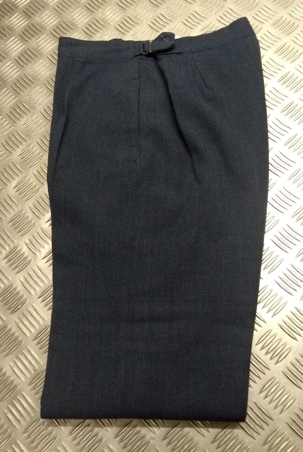 Vintage RAF Royal Air Force Trousers Blue Grey Colour Re-enactment Retro Clothing W31" L31"