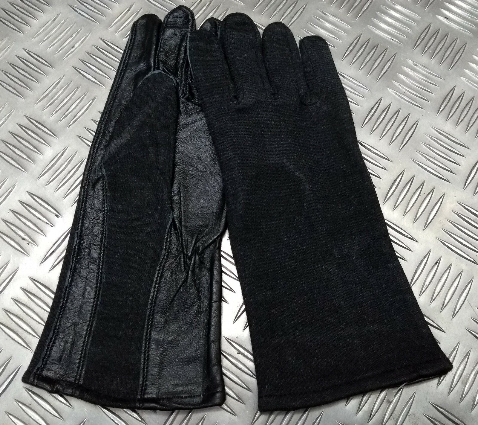 Genuine British UKSF SAS SBS Special Ops Leather Cloth Assault Suit Gloves NEW