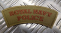 Genuine British Royal Navy (RNP) Shoulder Patch / Badge- Brand NEW