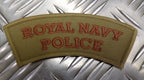 Genuine British Royal Navy (RNP) Shoulder Patch / Badge- Brand NEW