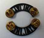 Genuine British The Royal Irish Regiment Shoulder Title Badges- NEW
