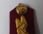 Arab Emirates Gorgets Collar Tabs Gold Braid Detail Senior Officers UAE Buttons