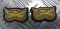 The Mercian Regiment Gilt Wire Arm Patches British Army Issue No1 1 Pair