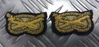 The Mercian Regiment Gilt Wire Arm Patches British Army Issue No1 1 Pair
