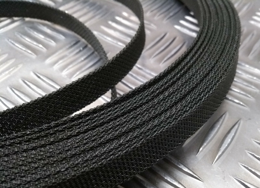 Genuine British Ceremonial Green Courlene 13mm Belt Stay Web Material