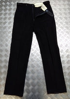 Vintage Naval Trousers 60s Pattern British Navy Brushed Wool Senior Officer 32"