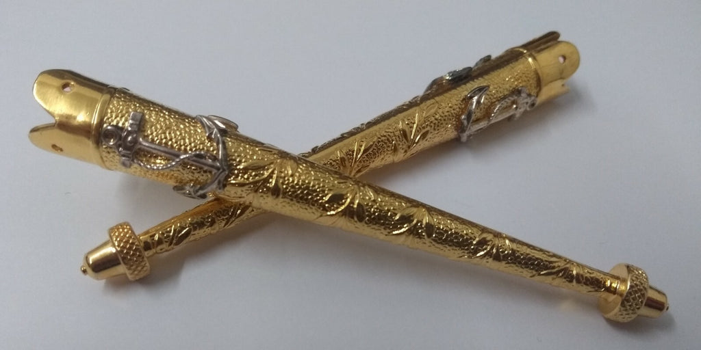 Genuine Naval Issue Ceremonial Decorative Aiguillette Tip Ends MFCD2