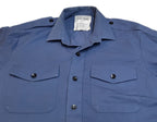 RAF Royal Air Force Shirt Working Long Sleeve Army / Air Force Blue Grey Colour