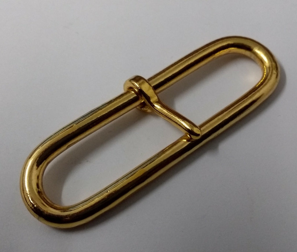 2" Parade Gilt Belt Prong Sliders X1